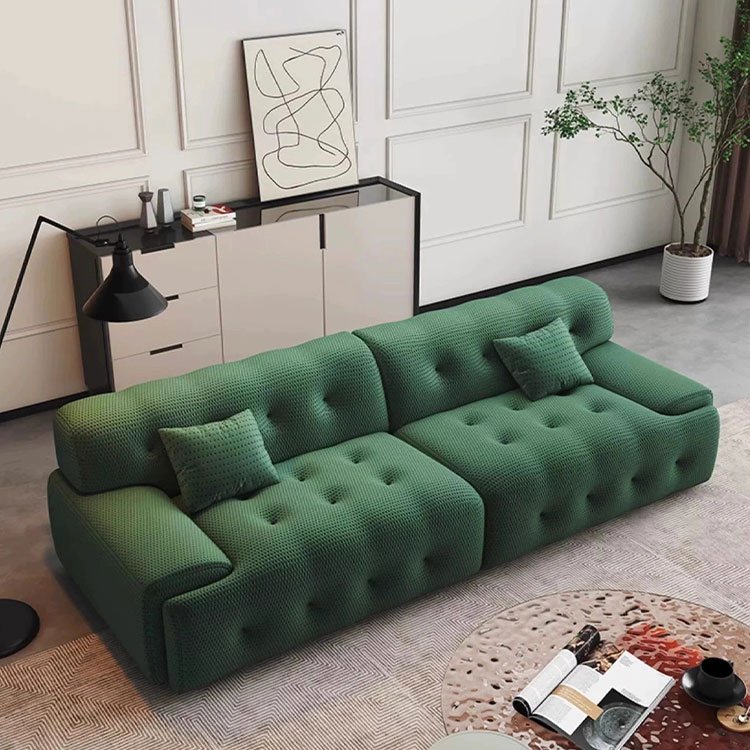 Contempo simple modern sectional minimalist 3 seaters design italian nordic fabrics velvet living room sofas