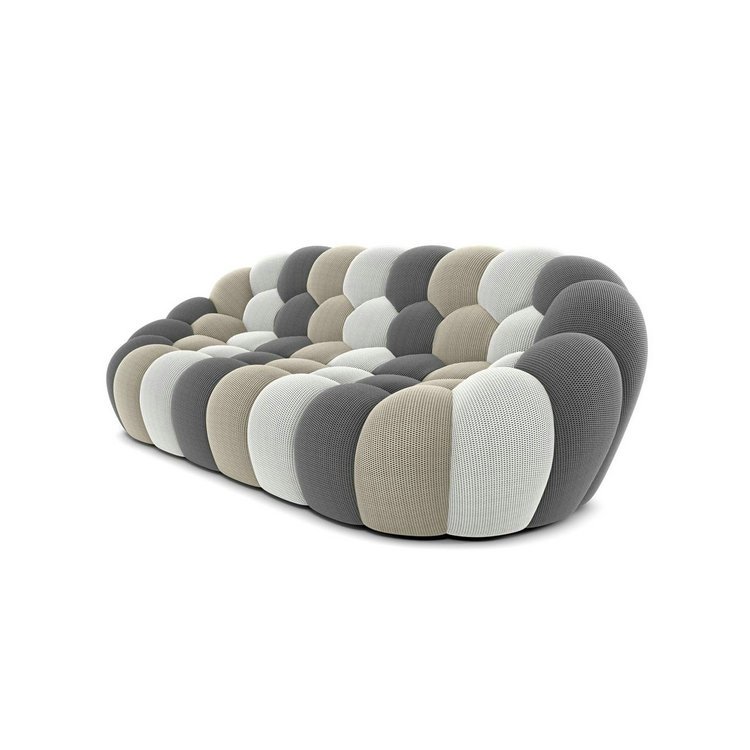 Bubble Module Sofa Set Fabric Modern Sectional Couch Luxury Italian Boucle Corner Sofa Honeycomb 3D for Home Chesterfield Sofa