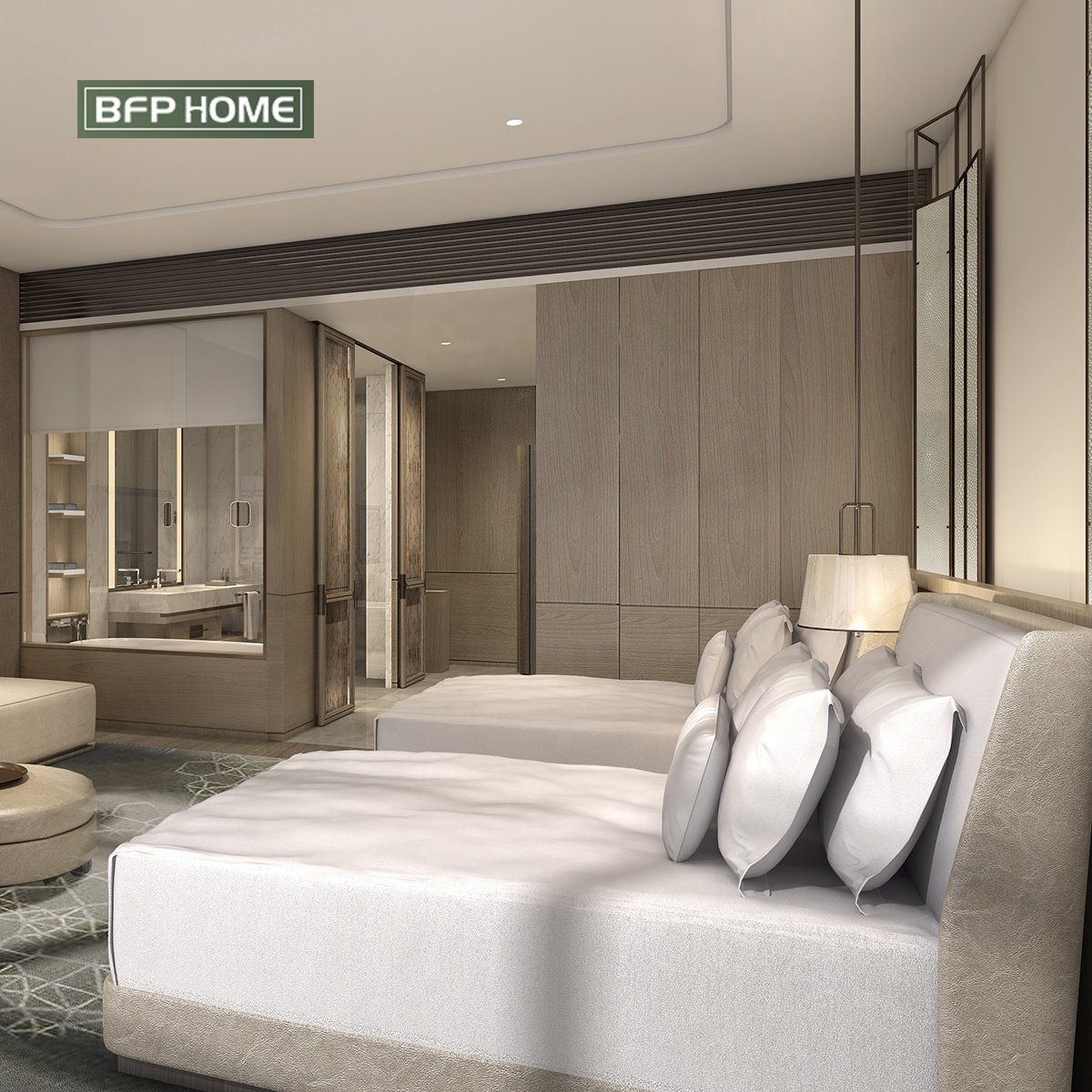 BFP Customization Hotel Furniture for Project Living Room and Bedroom Furniture Total Customize FF&E Hotel Project