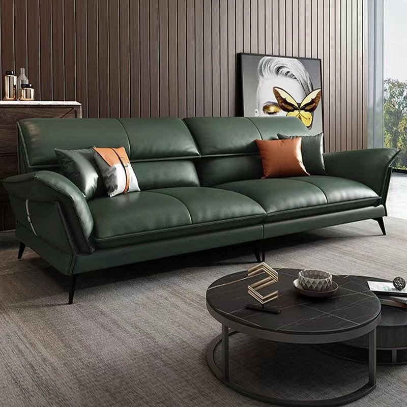 Office sofa modern business reception boss's office negotiation leather three person coffee table combination living room sofa