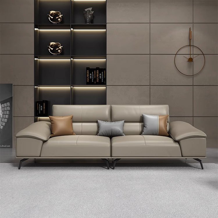 Liyu modular office seating screen partition small orange modern leather furniture set executive sofa supplier