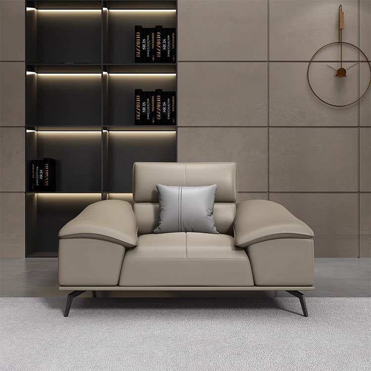Liyu modular office seating screen partition small orange modern leather furniture set executive sofa supplier