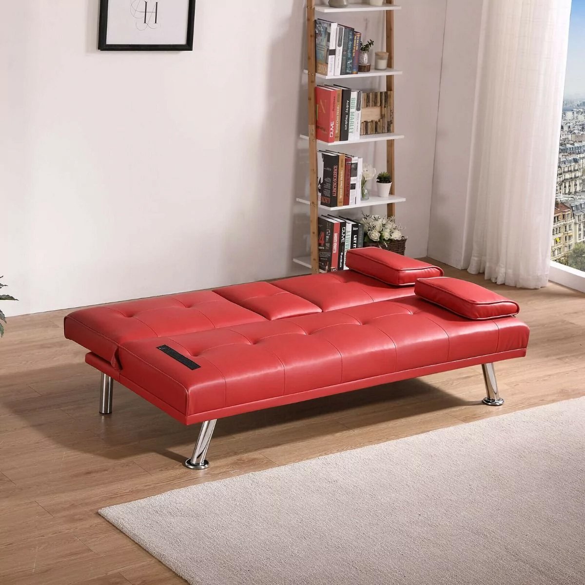 Winforce Wholesale Sofa Couch Living room Sofa Set Furniture Leather Modern Multifunctional Convertible Folding Futon Sofa Beds