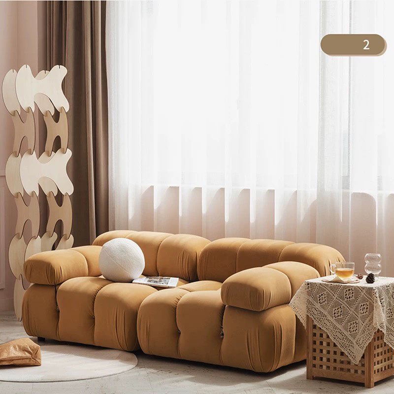 Nordic Elegant 3-Seater L-Shaped Leather Sofa Set High Style Modular Living Room Compression Furniture Wood Foam Internal