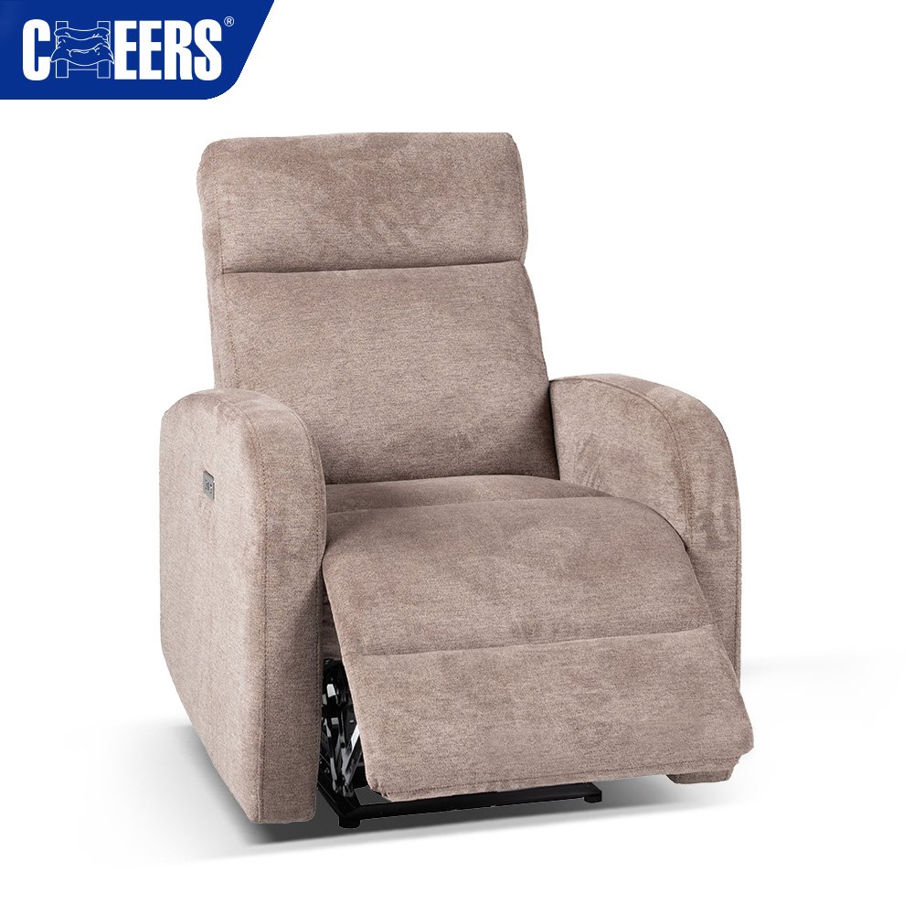 MANWAH CHEERS Hot Selling Power Fabric Reclining Living Room Single Chair Affordable Recliner Sofa Chair