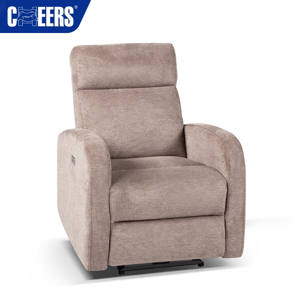 MANWAH CHEERS Hot Selling Power Fabric Reclining Living Room Single Chair Affordable Recliner Sofa Chair