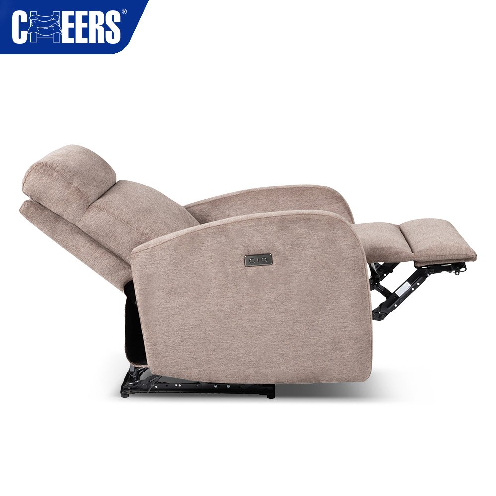 MANWAH CHEERS Hot Selling Power Fabric Reclining Living Room Single Chair Affordable Recliner Sofa Chair