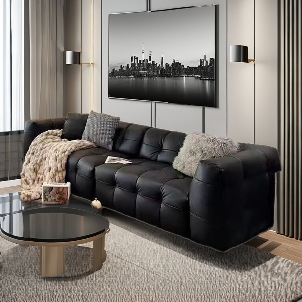 2024 Modern Living Room L Shape Foam Sofa Modular Sectional Corner Fabric 3 Seater Sofa High Quality Compression Sofa