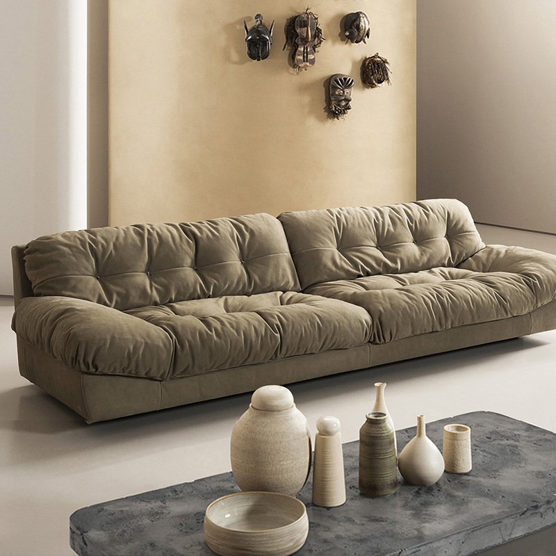 Italian Design Milano Sofa Couch Feather Sectional Divano Living Room Sofas