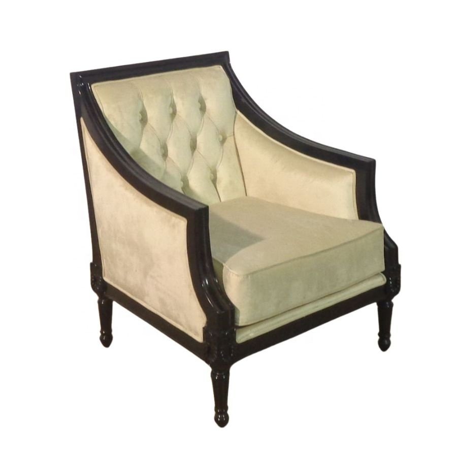 Living Room Sofa Set with Wooden Coffee Table Three Seat Sofa and One Seat Sofa for Living Room Furniture and Hotel Furniture