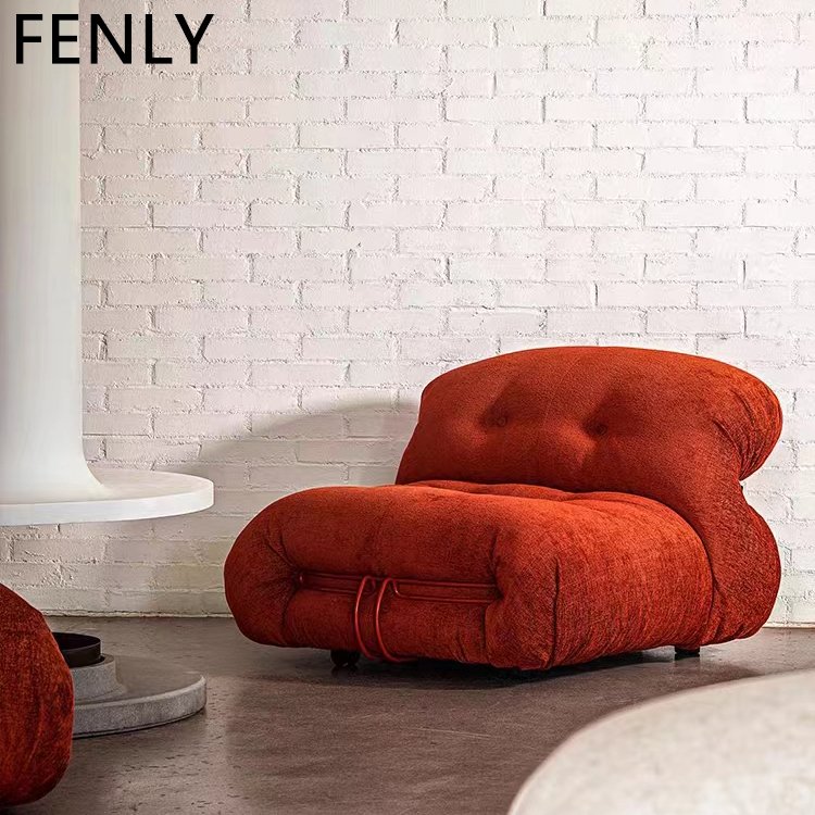 Modern Luxury 3-Seater White Fabric Sofa Set Elegant Italian Design Minimalist Style Home Furniture Living Room Wood Sectional