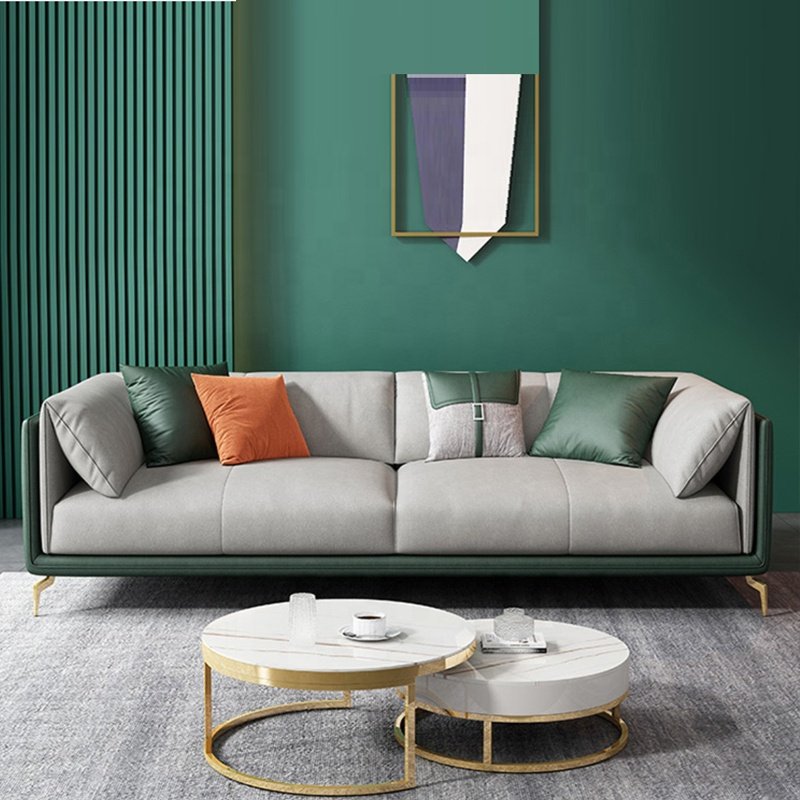 Hotel Office sofa combination set business meeting guest leisure modern minimalist reception room three-seat sofa