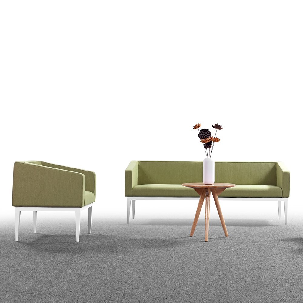 Modern design office furniture living room conference room leisure sofa set business fabric sofa