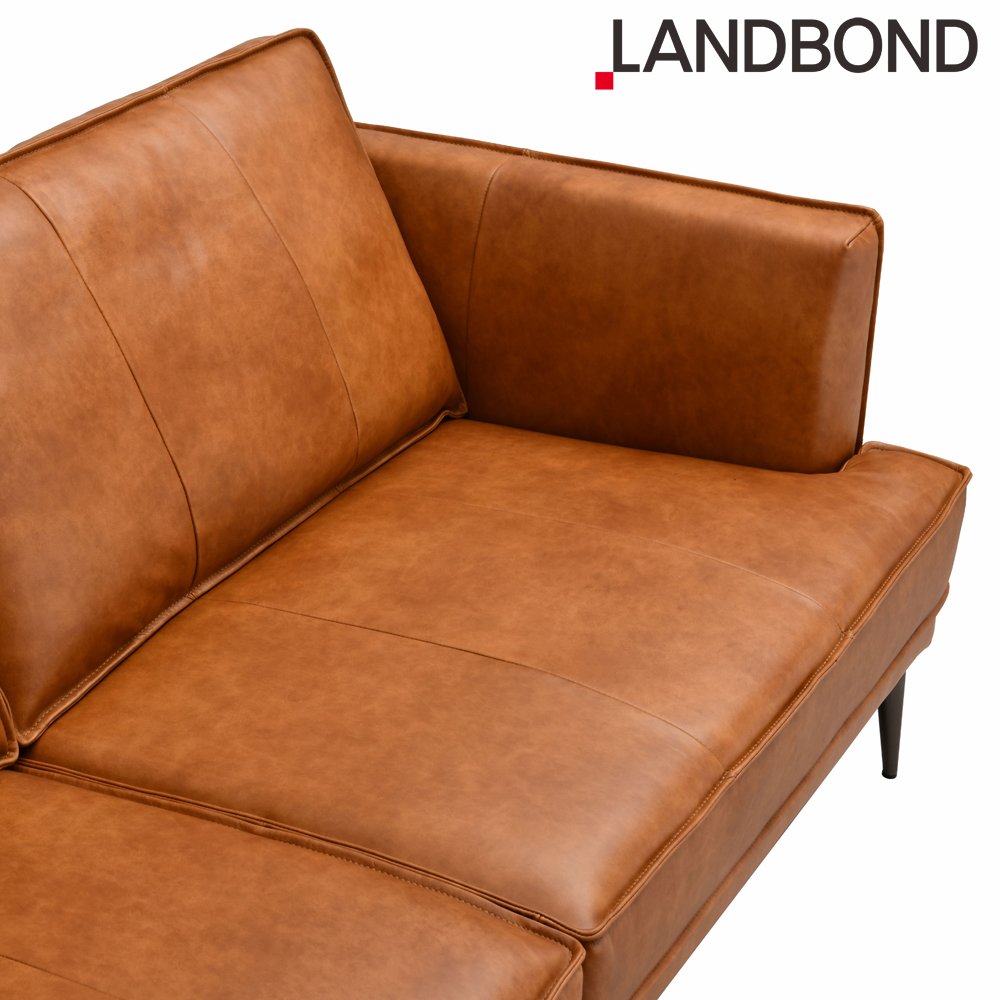 Office Building Sofa Set Furniture Leather European Style Leisure Modern Brown Sitting Room Furniture Living Room Sofa for villa