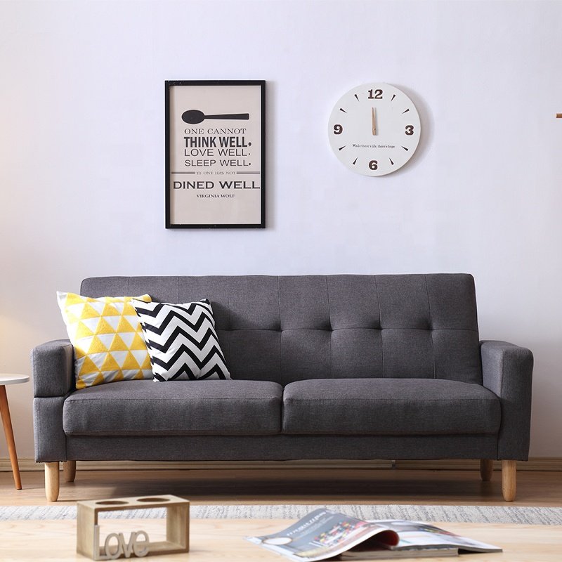 Nordic style sofabed Modern Living Room bedroom Apartment Office sofa Customizable fabric sofa Convertible Sleeper SofaBed