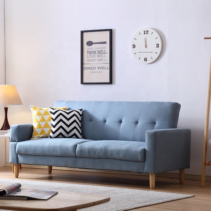 Nordic style sofabed Modern Living Room bedroom Apartment Office sofa Customizable fabric sofa Convertible Sleeper SofaBed