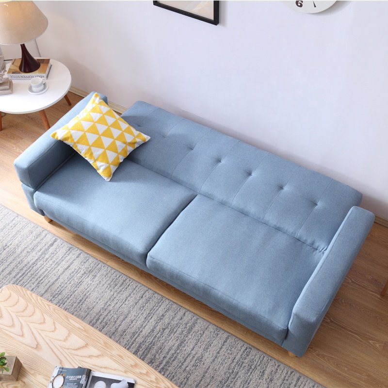 Nordic style sofabed Modern Living Room bedroom Apartment Office sofa Customizable fabric sofa Convertible Sleeper SofaBed
