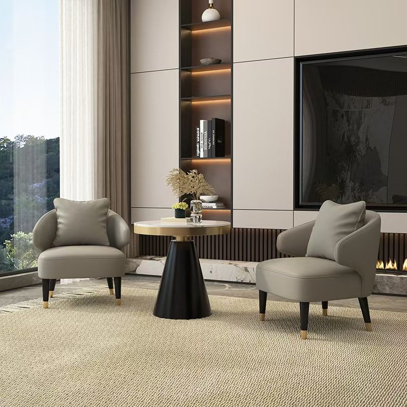 Modern and comfortable public negotiation office sofa hotel hospital office building beauty salon reception sofa