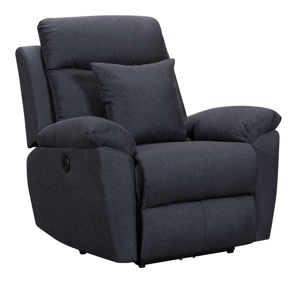 Reclining Air Leather Power Electric Recliner Sofa Chair Reclinable