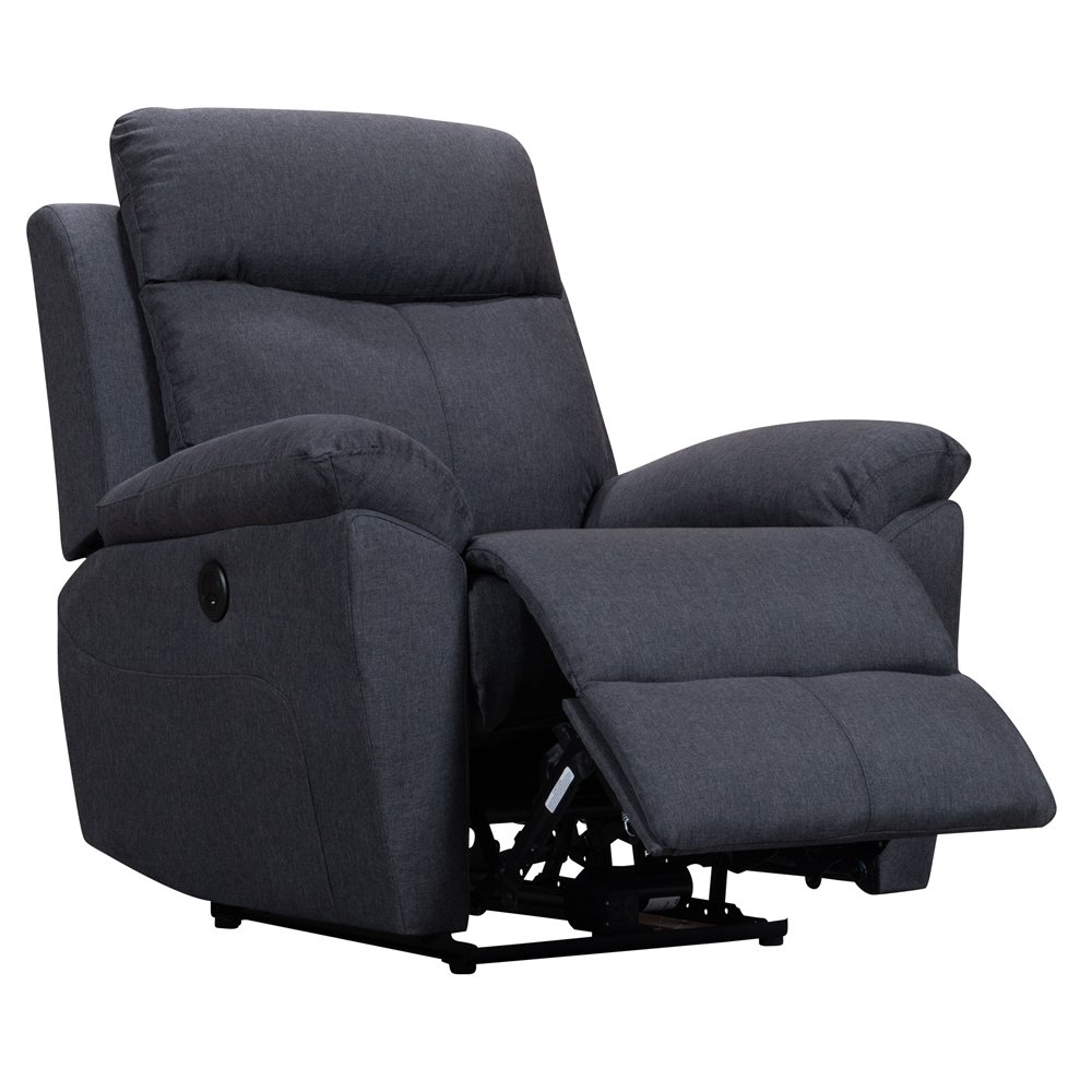 Reclining Air Leather Power Electric Recliner Sofa Chair Reclinable