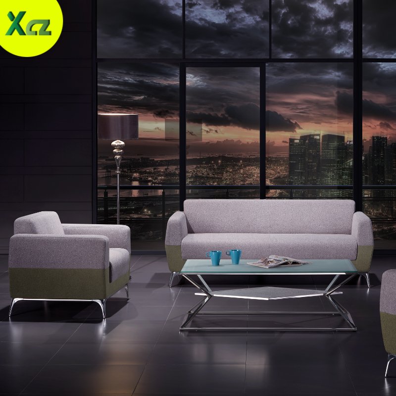 Modern Office Furniture Design Leather sofa, office sofa set