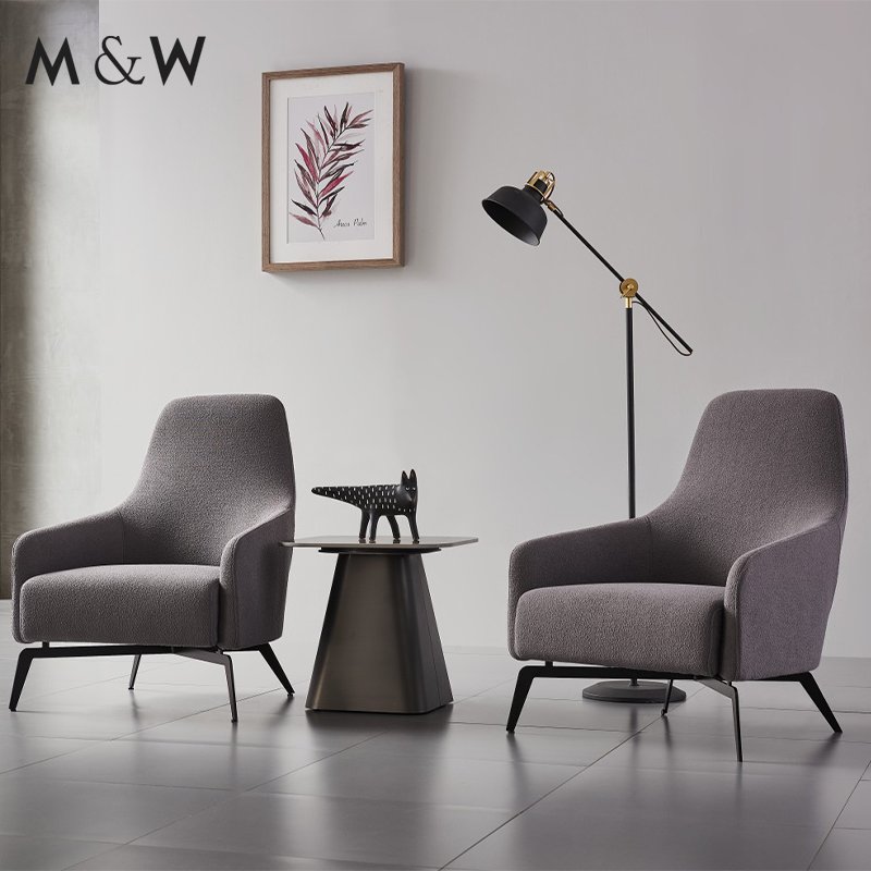 M&W Modular Office Sofas Set Fabrics Office Waiting Sofa