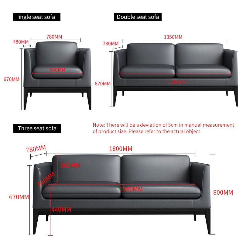 Modern waiting reception Made in China sofa office sofa set furniture