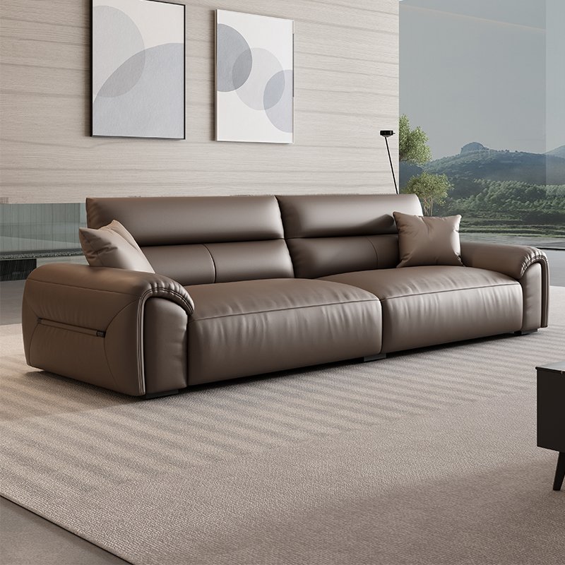 wholesale high end Office Furniture Modern Comfortable and Beautiful Office Sofa leather Sofa Set European Style Wooden