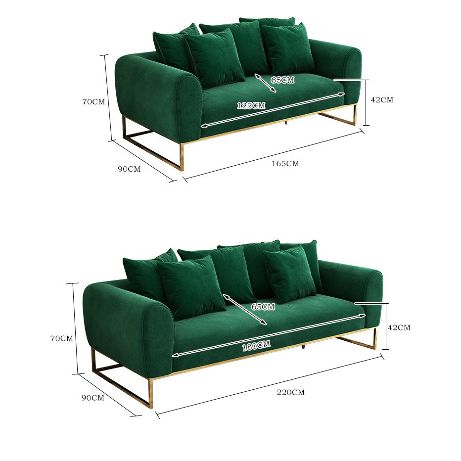 Luxury modern fabric sofa living room sofa leisure sofa