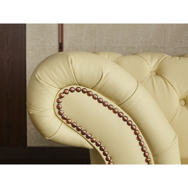 luxury living room furniture wooden leg velvet tufted living room villa luxury sofa set