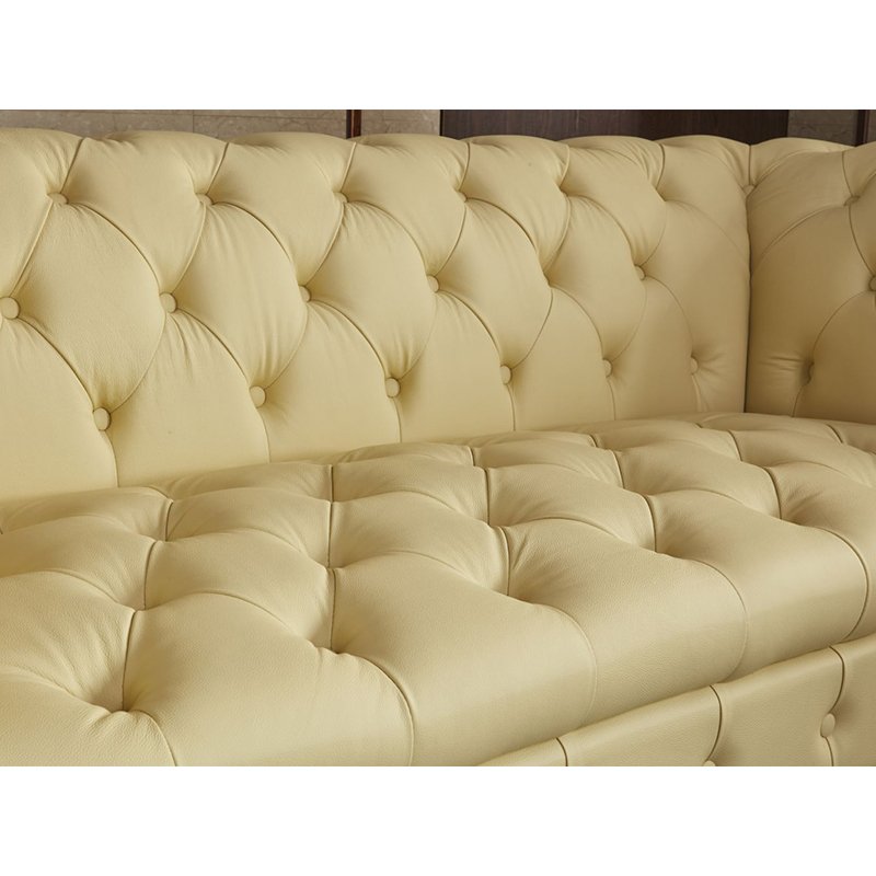 luxury living room furniture wooden leg velvet tufted living room villa luxury sofa set