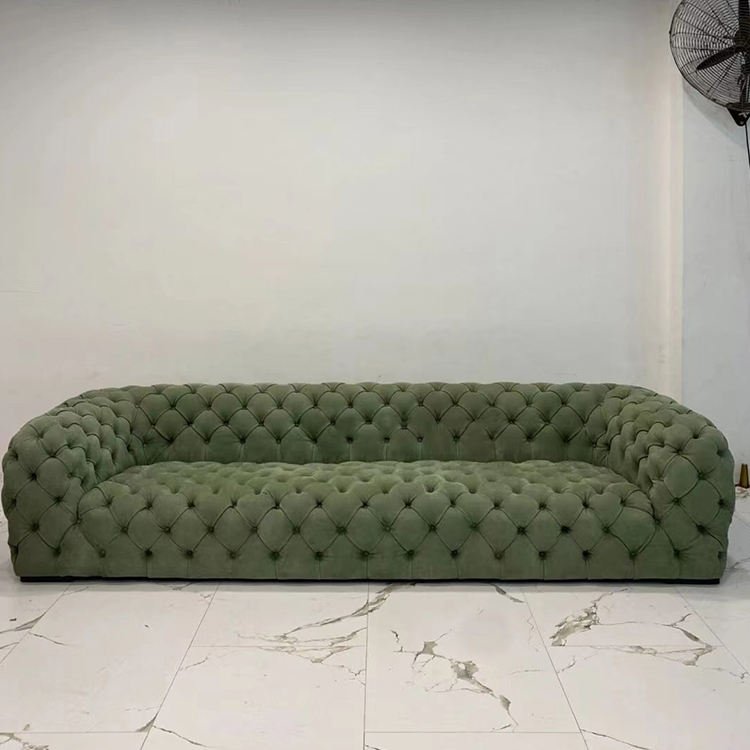 Contempo Set luxurious modern furniture leather furniture living room furniture 3 seater italian luxury sofa
