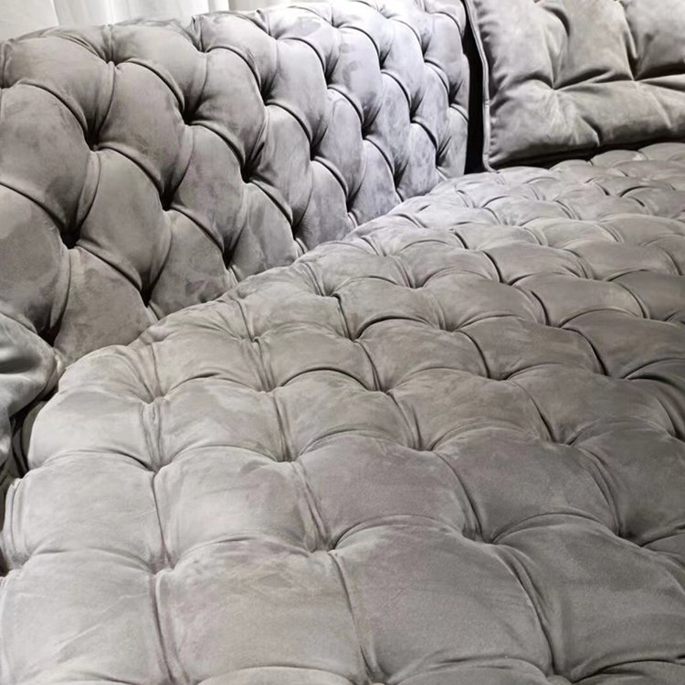 Contempo Set luxurious modern furniture leather furniture living room furniture 3 seater italian luxury sofa