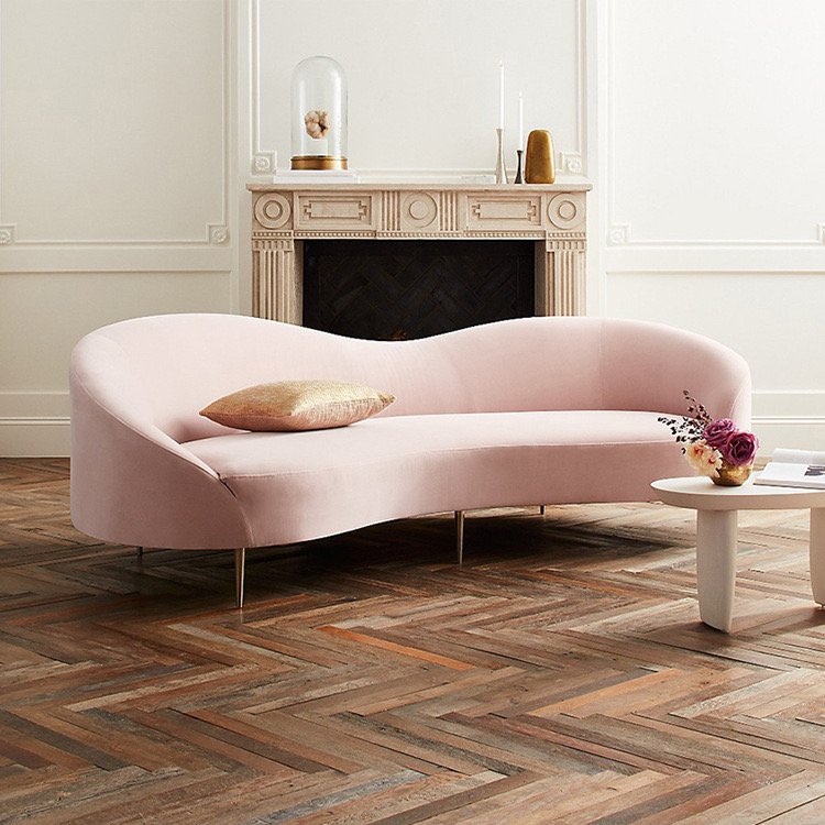 Throne Decor Chairs Gold Style Stainless Steel New Luxury Wedding Sofa Fabric Cartons 1 Piece Sofa Set Customized Mall Modern