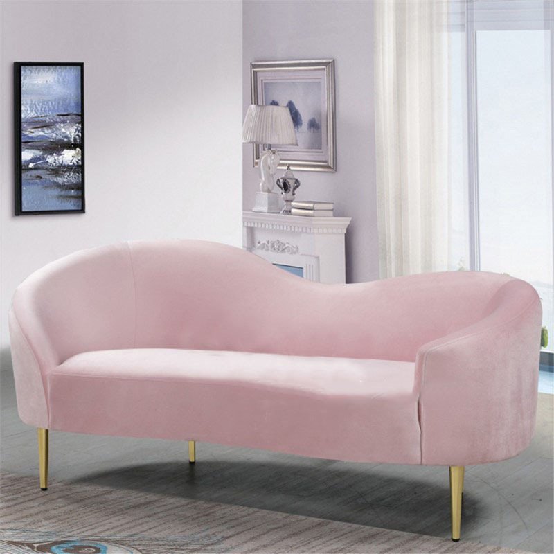 Throne Decor Chairs Gold Style Stainless Steel New Luxury Wedding Sofa Fabric Cartons 1 Piece Sofa Set Customized Mall Modern
