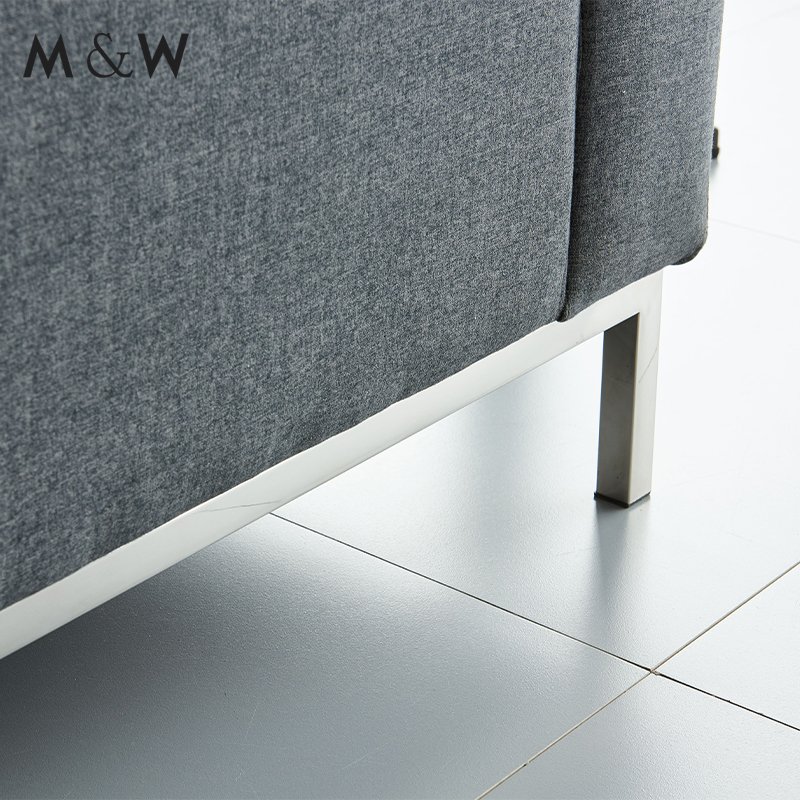 M&W Modern waiting space room furniture visitor lounge office sofa set for reception