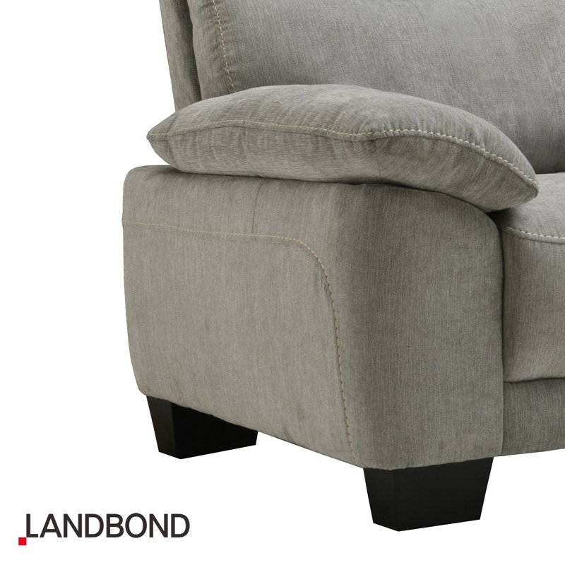 Classic Design Comfort Soft Easy Care High Back Modern Love Seat Furniture nonfunctional Sofa Fabric Living Room Sets for villa