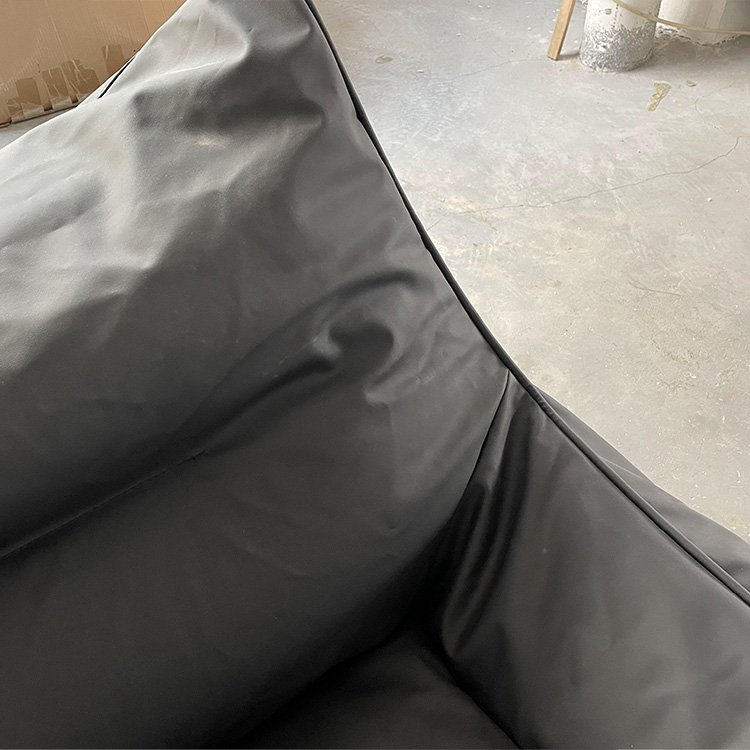 Modern Minimalist Manufacturer Lowest Price Double Seats Upholstery Living Room Lounge Bean Bag Lazy Sofa