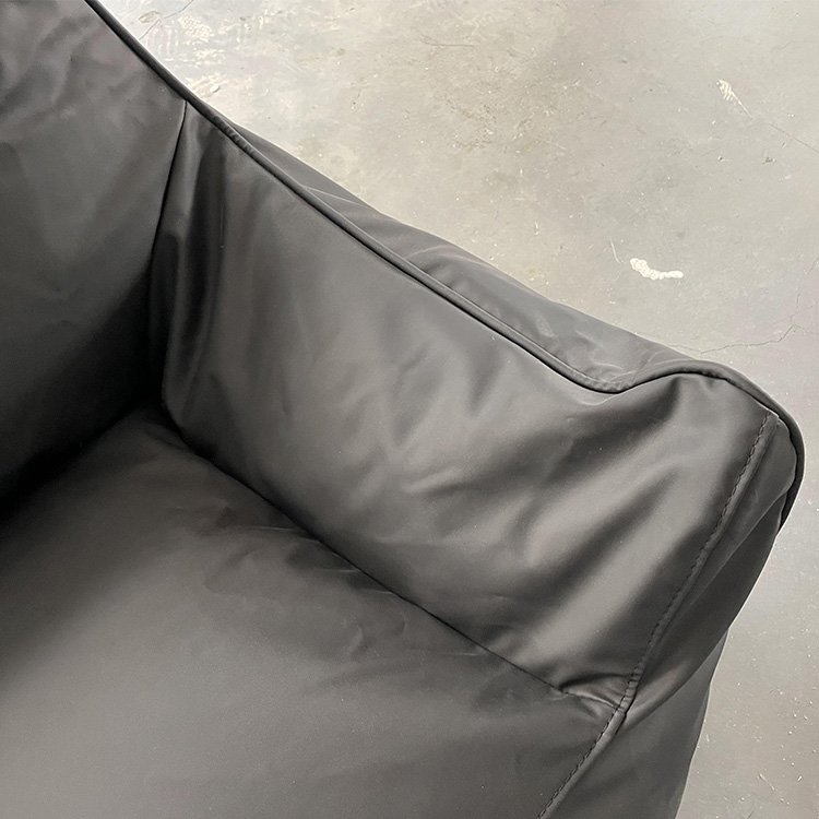 Modern Minimalist Manufacturer Lowest Price Double Seats Upholstery Living Room Lounge Bean Bag Lazy Sofa