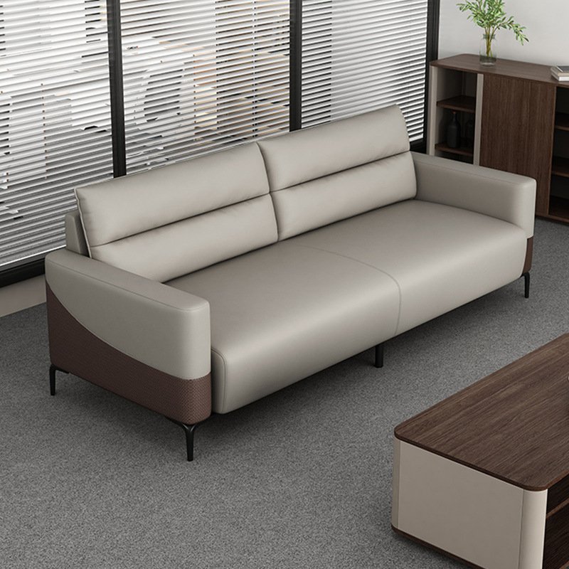 Modular Office Sofa and Business Coffee Table Set for Reception & Negotiation Areas for Company Rest Space