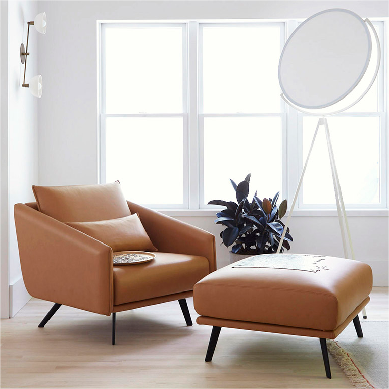 First-Class modern design 1/3 Seater Synthetic Leather Office Sofa Set Sectional Sofa for Home Office