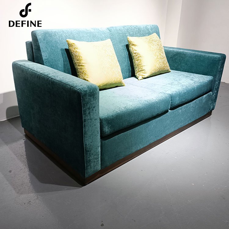 Multifunctional Sleeper Couch Sofa Bed Hotel Living Room Bedroom Furniture Fabric Sofa Bed Folding Two Seats