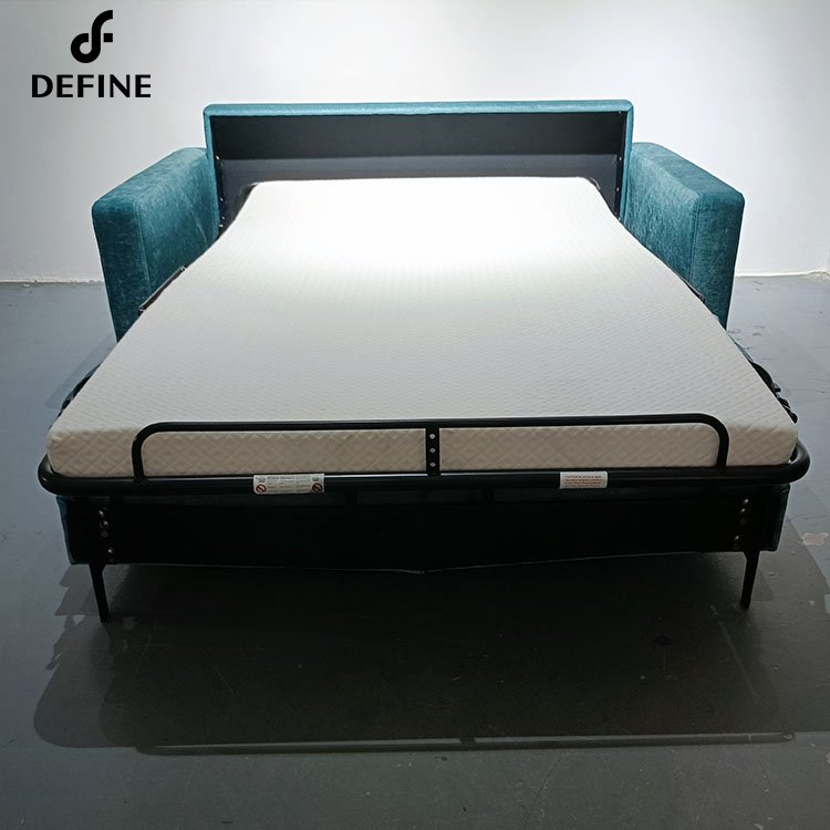 Multifunctional Sleeper Couch Sofa Bed Hotel Living Room Bedroom Furniture Fabric Sofa Bed Folding Two Seats