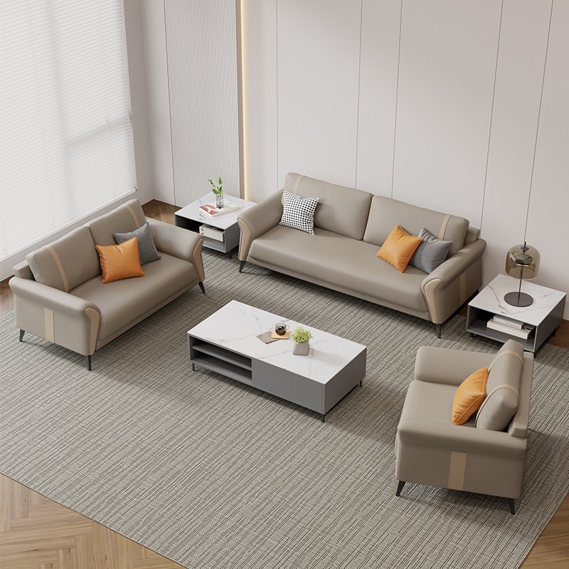 Liyu office furniture High quality luxury 3 seaters recliner sofa living room fabric reclining theater sofa sets