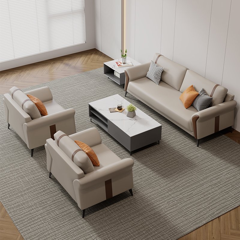 Liyu office furniture High quality luxury 3 seaters recliner sofa living room fabric reclining theater sofa sets