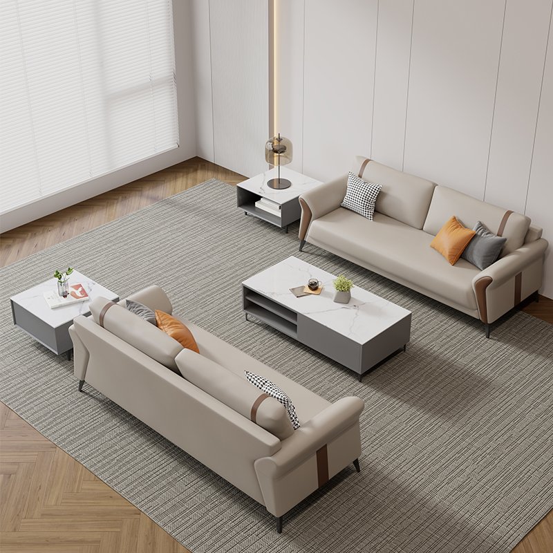 Liyu office furniture High quality luxury 3 seaters recliner sofa living room fabric reclining theater sofa sets