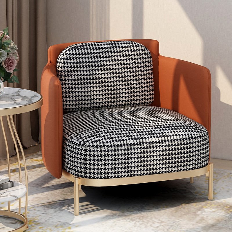 Nordic Single Seater Sofa Balcony Bedroom Sofa Chair Designer Luxury Modern Lazy Leisure Chair for Living Room