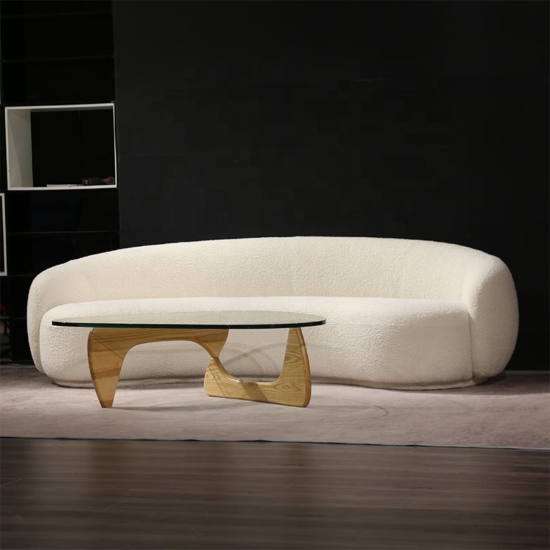 Modern Furniture Round Curved Couch Sofa Living Room Sofa Sofa Chair We Offer 5 Years Warranty on The Product European Style Set