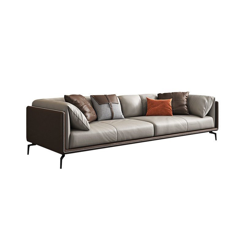 Modern Minimalist Office Sofa Business Reception and Negotiation Set for Living Room for Three People
