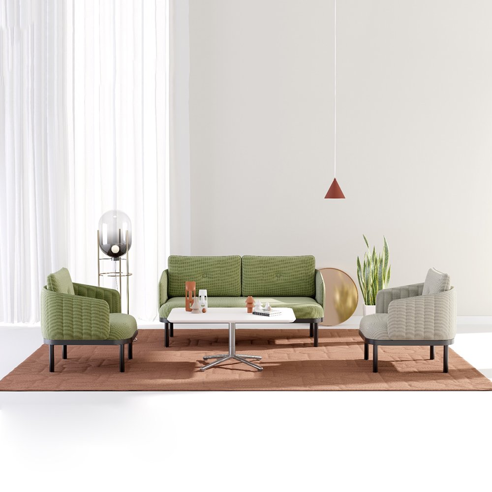 Office sofa Home designer light luxury leisure chair modern simple cafe hotel commercial lazy sofa chair